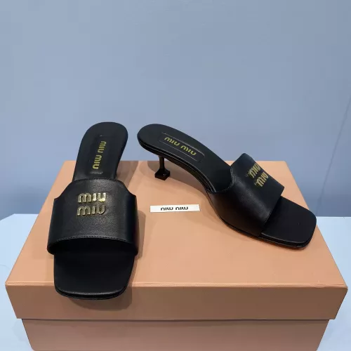 Wholesale MIU MIU Slippers For Women #1331978 $85.00 USD, Wholesale Quality Replica MIU MIU Slippers