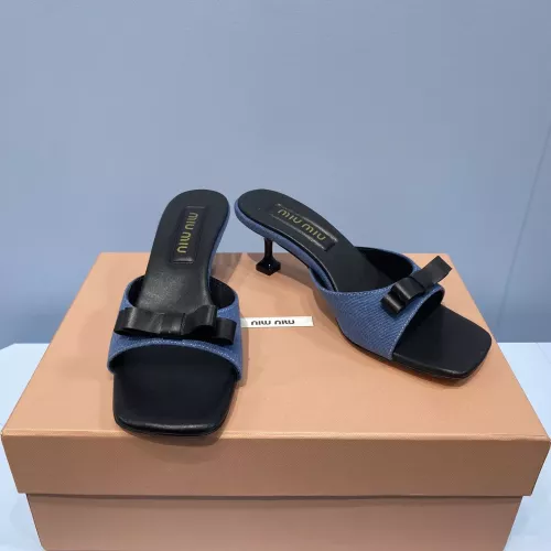 Wholesale MIU MIU Slippers For Women #1331981 $85.00 USD, Wholesale Quality Replica MIU MIU Slippers