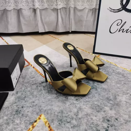 Wholesale Yves Saint Laurent YSL Slippers For Women #1332010 $108.00 USD, Wholesale Quality Replica Yves Saint Laurent YSL Slippers