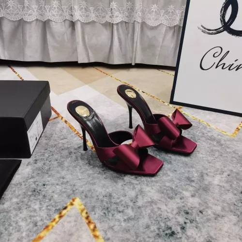 Wholesale Yves Saint Laurent YSL Slippers For Women #1332012 $108.00 USD, Wholesale Quality Replica Yves Saint Laurent YSL Slippers
