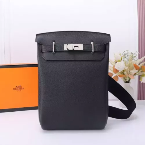 Wholesale Hermes AAA Quality Messenger Bags In Black For Unisex #1332192 $251.24 USD, Wholesale Quality Replica Hermes AAA Quality Messenger Bags
