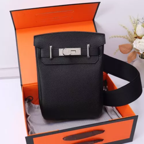 Wholesale Hermes AAA Quality Messenger Bags In Black For Unisex #1332198 $222.00 USD, Wholesale Quality Replica Hermes AAA Quality Messenger Bags