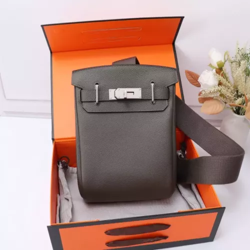 Wholesale Hermes AAA Quality Messenger Bags In Black For Unisex #1332201 $222.00 USD, Wholesale Quality Replica Hermes AAA Quality Messenger Bags