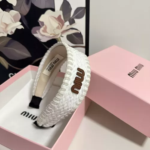 Wholesale MIU MIU Headband For Women #1332216 $29.00 USD, Wholesale Quality Replica MIU MIU Headband