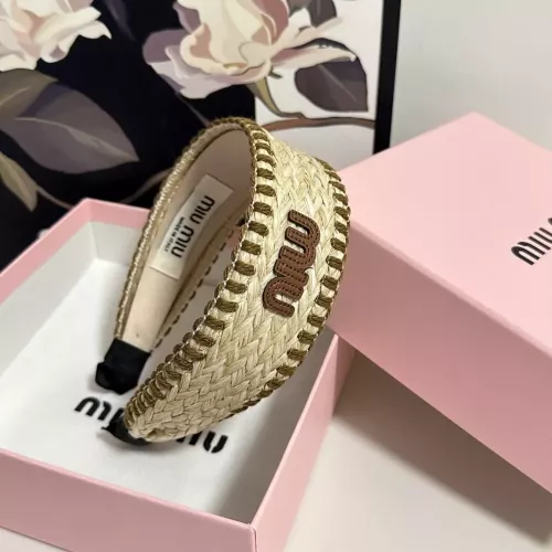 Wholesale MIU MIU Headband For Women #1332217 $29.00 USD, Wholesale Quality Replica MIU MIU Headband