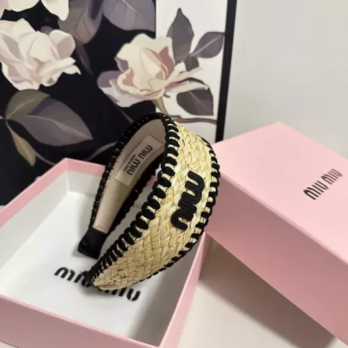 Wholesale MIU MIU Headband For Women #1332218 $29.00 USD, Wholesale Quality Replica MIU MIU Headband