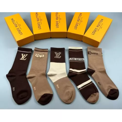 Wholesale Louis Vuitton LV Socks For Women #1332413 $29.00 USD, Wholesale Quality Replica Louis Vuitton LV Socks
