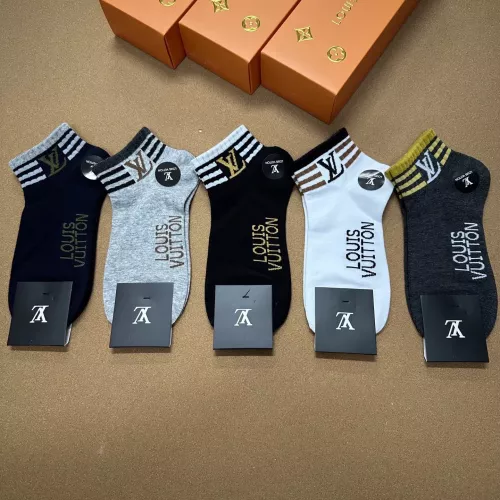 Wholesale Louis Vuitton LV Socks For Men #1332414 $25.00 USD, Wholesale Quality Replica Louis Vuitton LV Socks