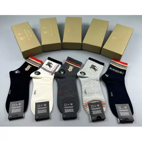 Wholesale Burberry Socks #1332422 $25.00 USD, Wholesale Quality Replica Burberry Socks