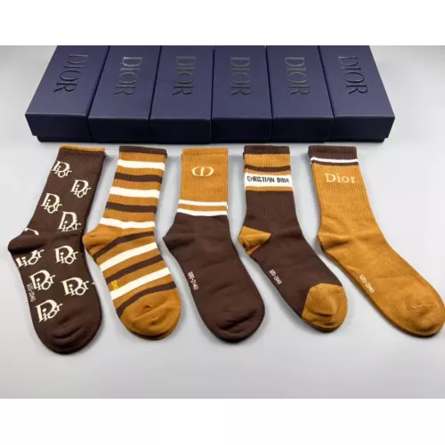 Wholesale Christian Dior Socks For Women #1332435 $29.00 USD, Wholesale Quality Replica Christian Dior Socks