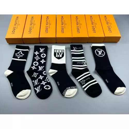 Wholesale Louis Vuitton LV Socks #1332439 $29.00 USD, Wholesale Quality Replica Louis Vuitton LV Socks