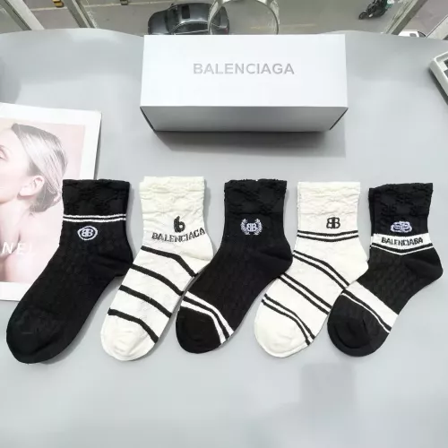 Wholesale Balenciaga Socks #1332456 $25.00 USD, Wholesale Quality Replica Balenciaga Socks