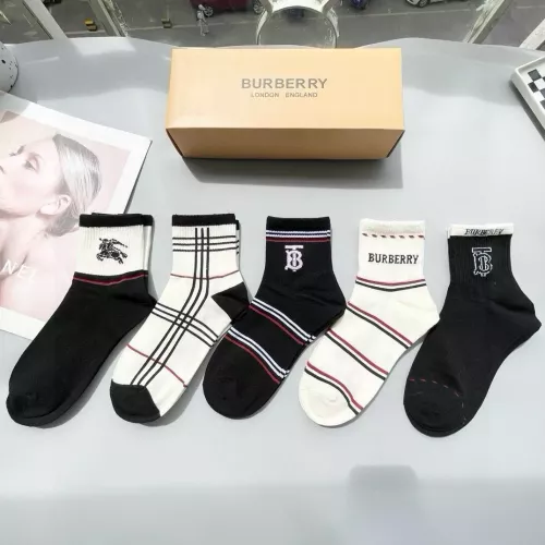 Wholesale Burberry Socks #1332469 $25.00 USD, Wholesale Quality Replica Burberry Socks
