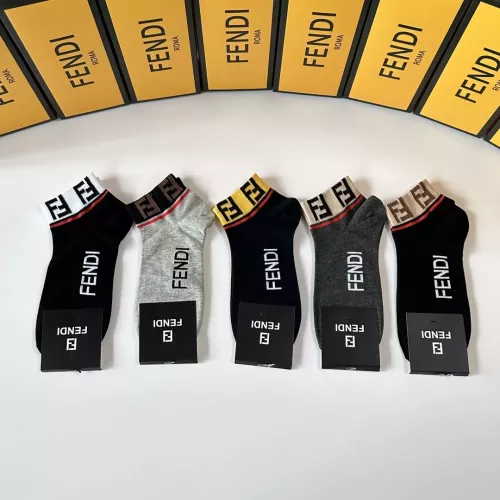 Wholesale Fendi Socks #1332476 $27.00 USD, Wholesale Quality Replica Fendi Socks