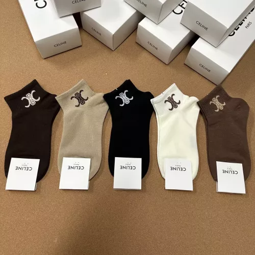 Wholesale Celine Socks For Women #1332484 $25.00 USD, Wholesale Quality Replica Celine Socks