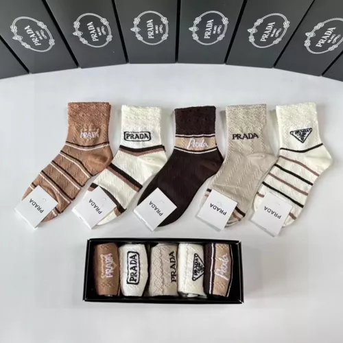 Wholesale Prada Socks #1332504 $27.00 USD, Wholesale Quality Replica Prada Socks
