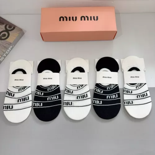 Wholesale MIU MIU Socks #1332513 $27.00 USD, Wholesale Quality Replica MIU MIU Socks