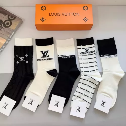 Wholesale Louis Vuitton LV Socks #1332517 $29.00 USD, Wholesale Quality Replica Louis Vuitton LV Socks