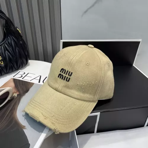 Wholesale MIU MIU Caps #1332521 $25.00 USD, Wholesale Quality Replica MIU MIU Caps
