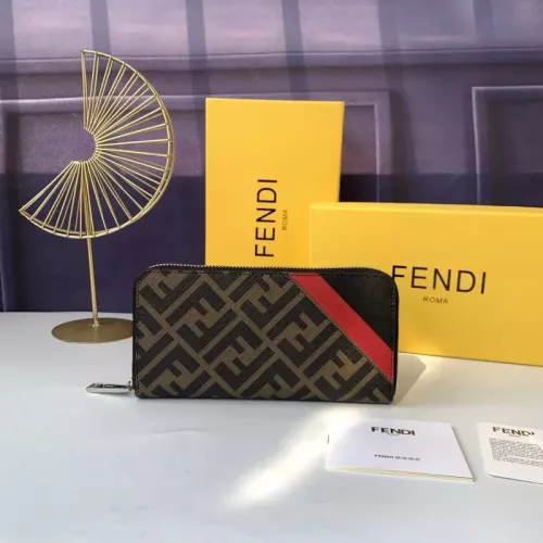 Wholesale Fendi AAA Quality Wallet #1332633 $72.00 USD, Wholesale Quality Replica Fendi AAA+ Quality Wallet