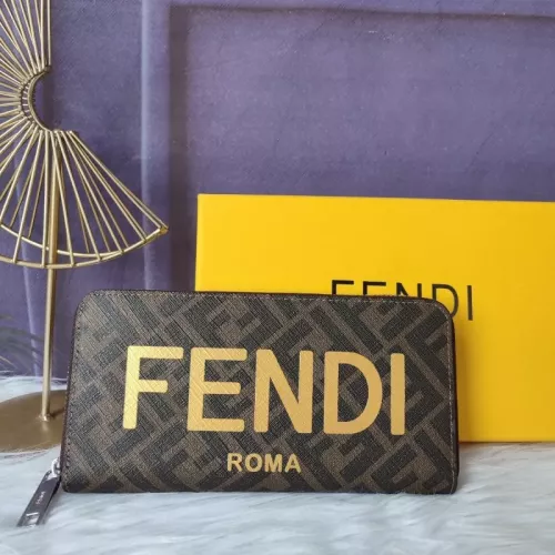 Wholesale Fendi AAA Quality Wallet #1332636 $72.00 USD, Wholesale Quality Replica Fendi AAA+ Quality Wallet