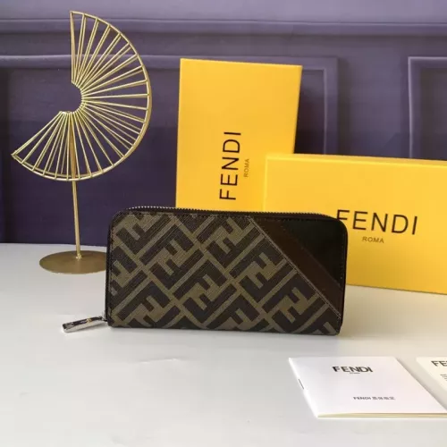 Wholesale Fendi AAA Quality Wallet #1332638 $72.00 USD, Wholesale Quality Replica Fendi AAA+ Quality Wallet
