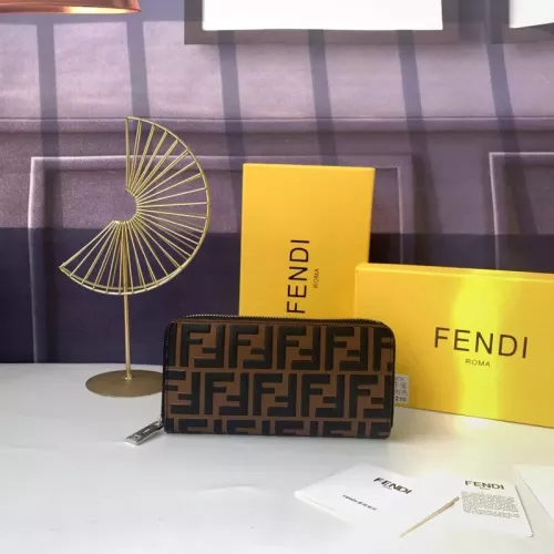 Wholesale Fendi AAA Quality Wallet #1332639 $72.00 USD, Wholesale Quality Replica Fendi AAA+ Quality Wallet