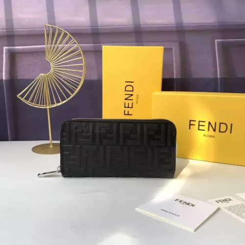 Wholesale Fendi AAA Quality Wallet #1332640 $72.00 USD, Wholesale Quality Replica Fendi AAA+ Quality Wallet