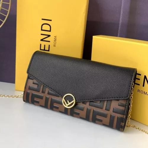Wholesale Fendi AAA Quality Wallet For Women #1332642 $80.00 USD, Wholesale Quality Replica Fendi AAA+ Quality Wallet