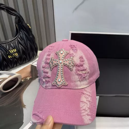 Wholesale Chrome Hearts Caps #1332864 $27.00 USD, Wholesale Quality Replica Chrome Hearts Caps
