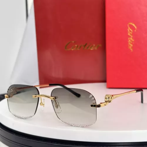 Wholesale Cartier AAA Quality Sunglassess #1333147 $64.00 USD, Wholesale Quality Replica Cartier AAA Quality Sunglassess