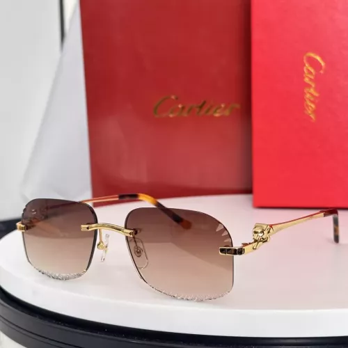 Wholesale Cartier AAA Quality Sunglassess #1333148 $64.00 USD, Wholesale Quality Replica Cartier AAA Quality Sunglassess