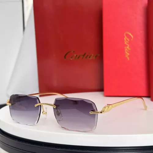Wholesale Cartier AAA Quality Sunglassess #1333152 $60.00 USD, Wholesale Quality Replica Cartier AAA Quality Sunglassess