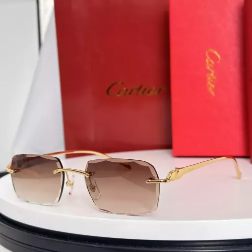 Wholesale Cartier AAA Quality Sunglassess #1333155 $60.00 USD, Wholesale Quality Replica Cartier AAA Quality Sunglassess