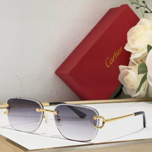 Wholesale Cartier AAA Quality Sunglassess #1333159 $60.00 USD, Wholesale Quality Replica Cartier AAA Quality Sunglassess