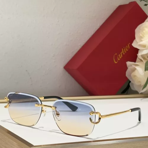 Wholesale Cartier AAA Quality Sunglassess #1333160 $60.00 USD, Wholesale Quality Replica Cartier AAA Quality Sunglassess