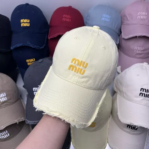 Wholesale MIU MIU Caps #1333231 $25.00 USD, Wholesale Quality Replica MIU MIU Caps