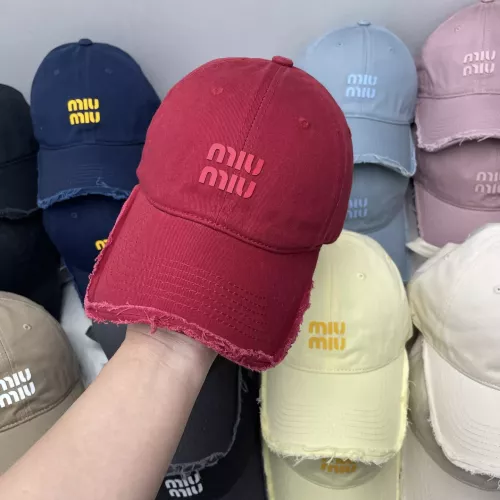 Wholesale MIU MIU Caps #1333233 $25.00 USD, Wholesale Quality Replica MIU MIU Caps