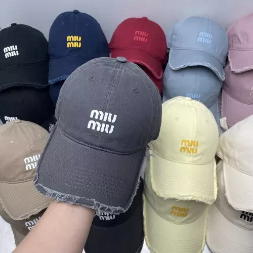 Wholesale MIU MIU Caps #1333236 $25.00 USD, Wholesale Quality Replica MIU MIU Caps