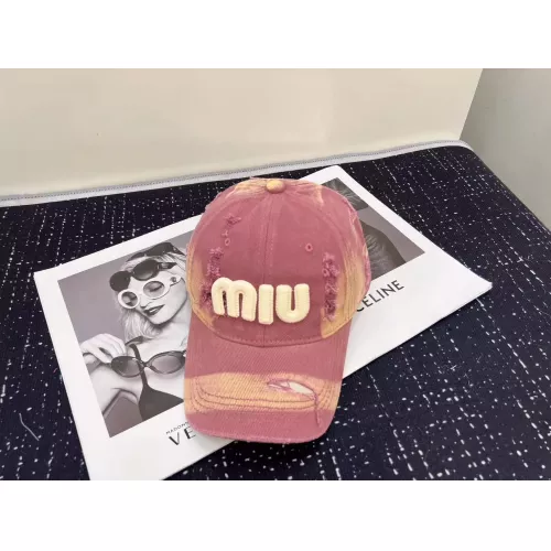 Wholesale MIU MIU Caps #1333240 $25.00 USD, Wholesale Quality Replica MIU MIU Caps