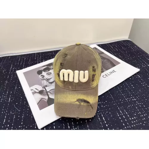 Wholesale MIU MIU Caps #1333241 $25.00 USD, Wholesale Quality Replica MIU MIU Caps