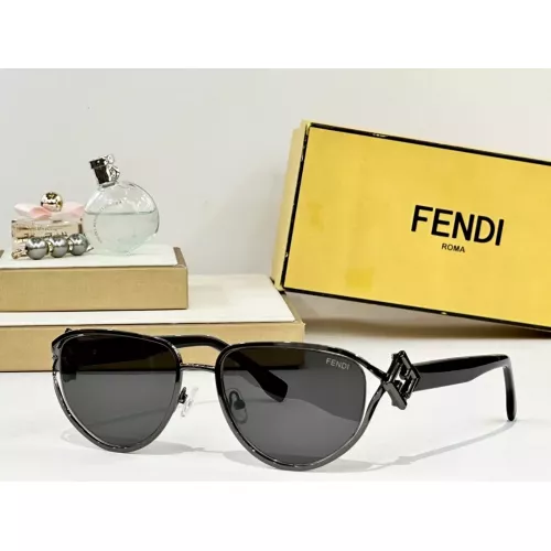 Wholesale Fendi AAA Quality Sunglasses #1333293 $60.00 USD, Wholesale Quality Replica Fendi AAA Quality Sunglasses
