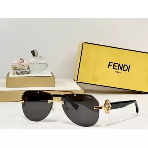 Wholesale Fendi AAA Quality Sunglasses #1333303 $60.00 USD, Wholesale Quality Replica Fendi AAA Quality Sunglasses
