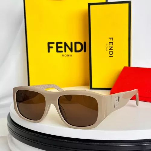 Wholesale Fendi AAA Quality Sunglasses #1333313 $60.00 USD, Wholesale Quality Replica Fendi AAA Quality Sunglasses