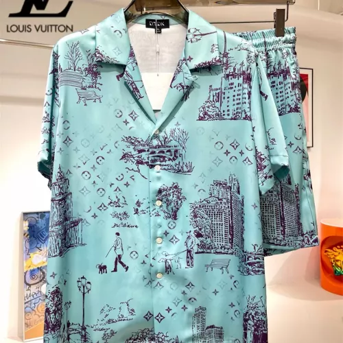 Wholesale Louis Vuitton LV Tracksuits Short Sleeved For Men #1333395 $76.00 USD, Wholesale Quality Replica Louis Vuitton LV Tracksuits