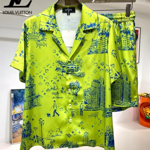 Wholesale Louis Vuitton LV Tracksuits Short Sleeved For Men #1333396 $76.00 USD, Wholesale Quality Replica Louis Vuitton LV Tracksuits