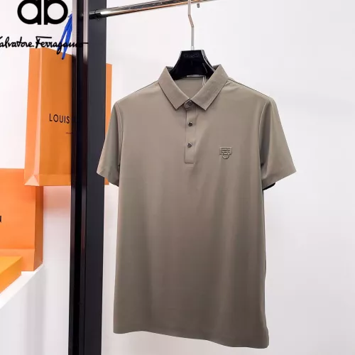 Wholesale Salvatore Ferragamo T-Shirts Short Sleeved For Men #1333448 $48.00 USD, Wholesale Quality Replica Salvatore Ferragamo T-Shirts