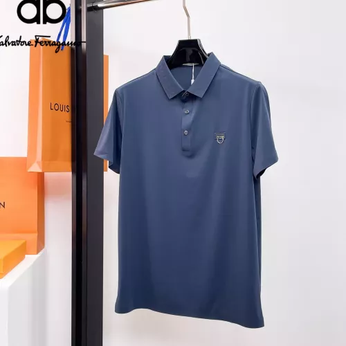 Wholesale Salvatore Ferragamo T-Shirts Short Sleeved For Men #1333450 $48.00 USD, Wholesale Quality Replica Salvatore Ferragamo T-Shirts