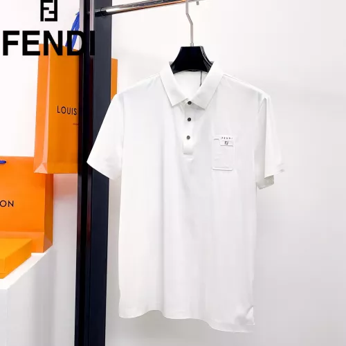 Wholesale Fendi T-Shirts Short Sleeved For Men #1333459 $48.00 USD, Wholesale Quality Replica Fendi T-Shirts