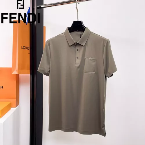 Wholesale Fendi T-Shirts Short Sleeved For Men #1333461 $48.00 USD, Wholesale Quality Replica Fendi T-Shirts